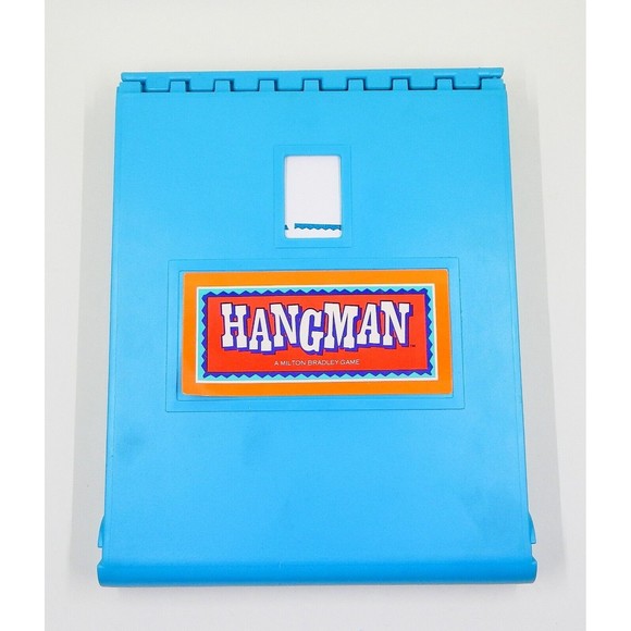Hangman Board Game 1988 Blue Game Board Tray Replacement Part Only - Picture 1 of 9